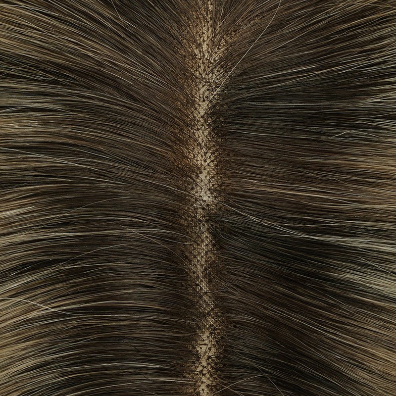 Rose Women’s Hair Toupee Is Mono Toupee With NPU Perimeter