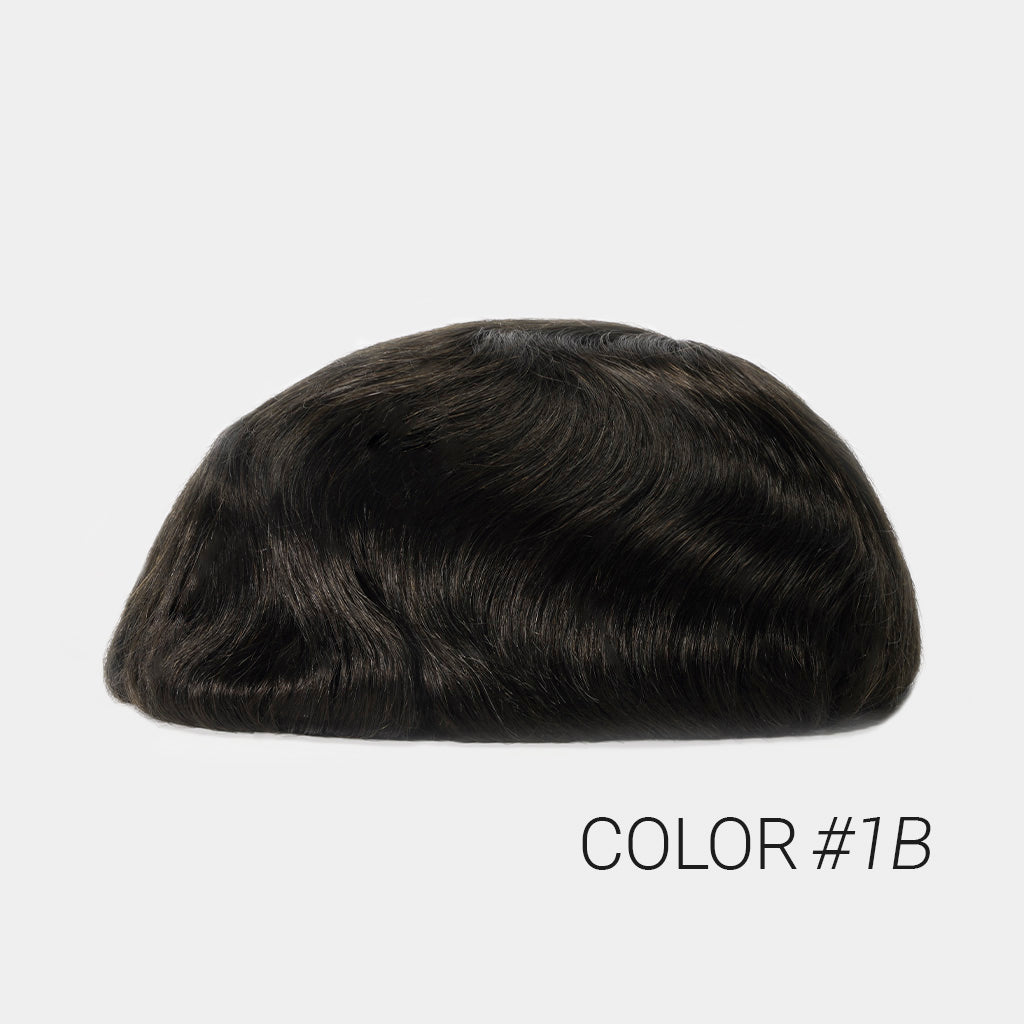 French Lace Men's Hair System With PU Sides and back