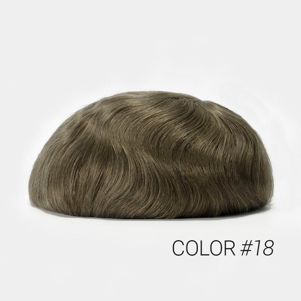0.08mm Wholesale Skin Hair System for Men Thin Skin Toupee Factory