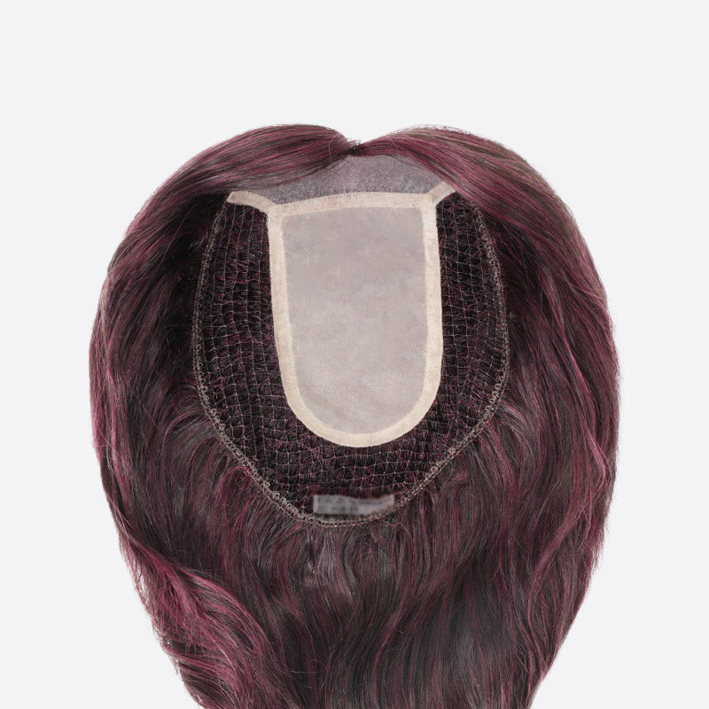 Silk Top With PE Lines Topper Is Women’s Hair Systems
