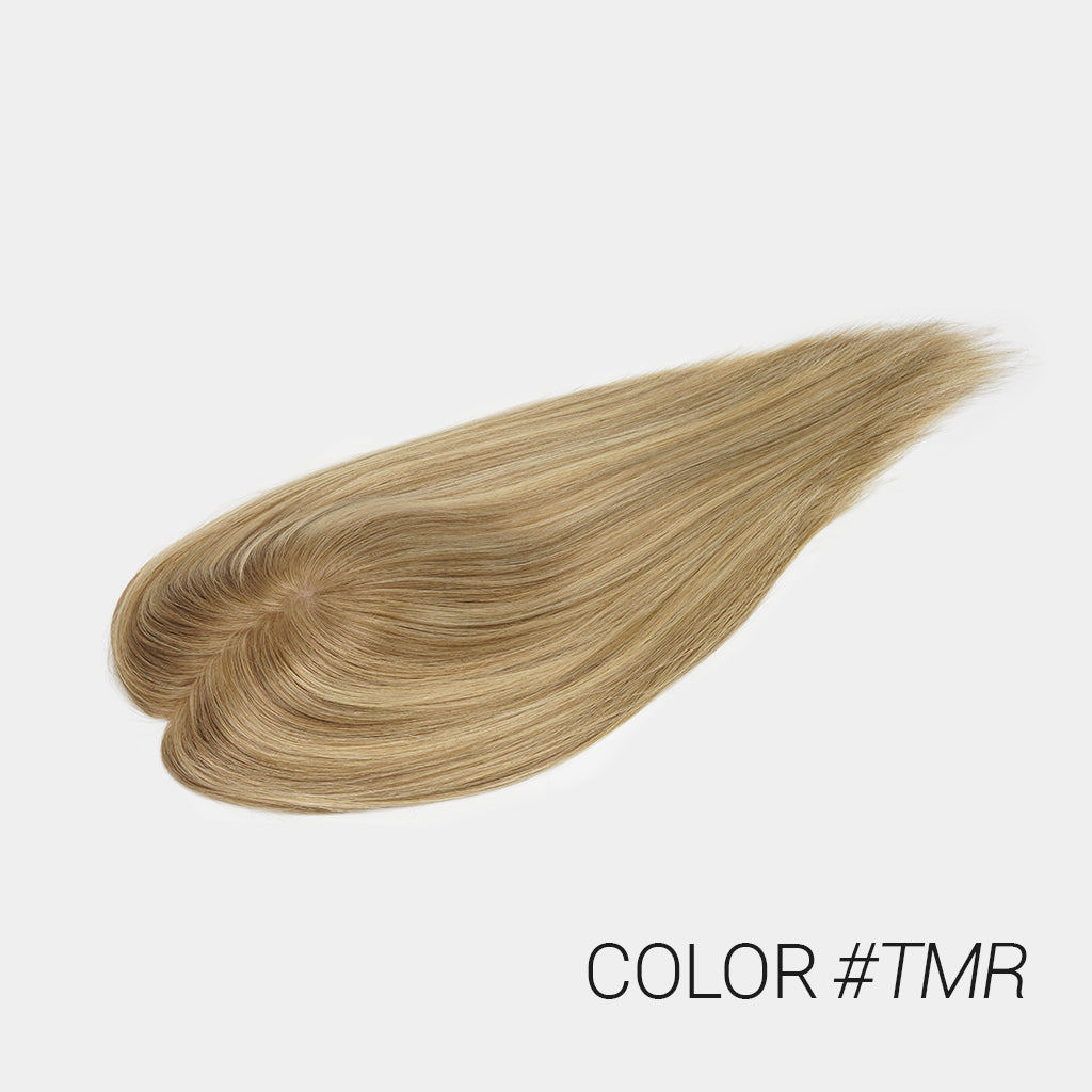 Top-Tier Silk Top Topper With Cuticle-Aligned Mongolian Hair