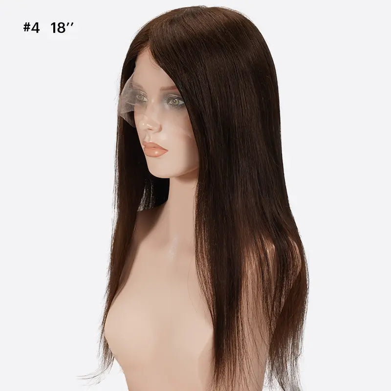 Medical Grade Wig Cap Silk Top Lace Front Wig For Medical Hair Loss