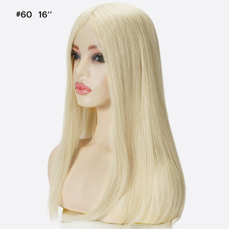 Women Hair Topper Is Fine Mono Hair Topper