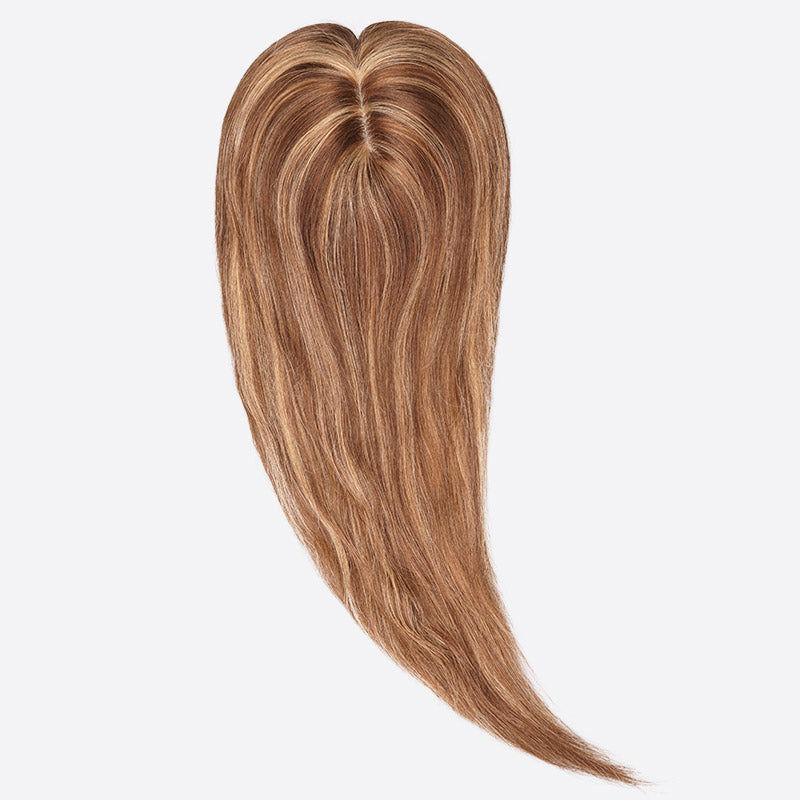 Human Hair Silk Top Topper Is Highlighted Hair Topper