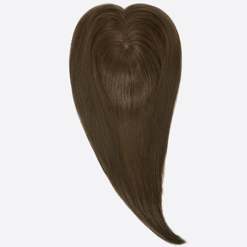 Hair Topper For Women Is Silk Part With Fishnet Topper