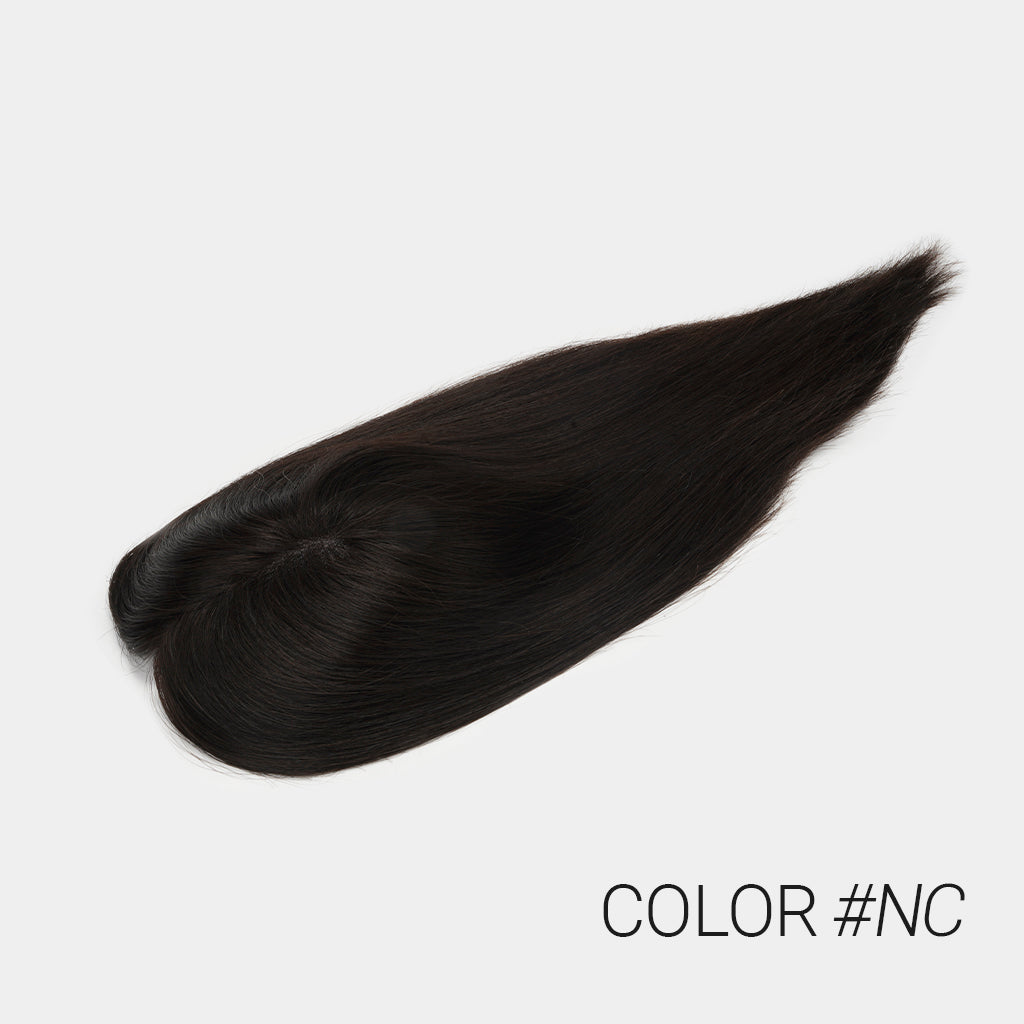 Top-Tier Silk Top Topper With Cuticle-Aligned Mongolian Hair