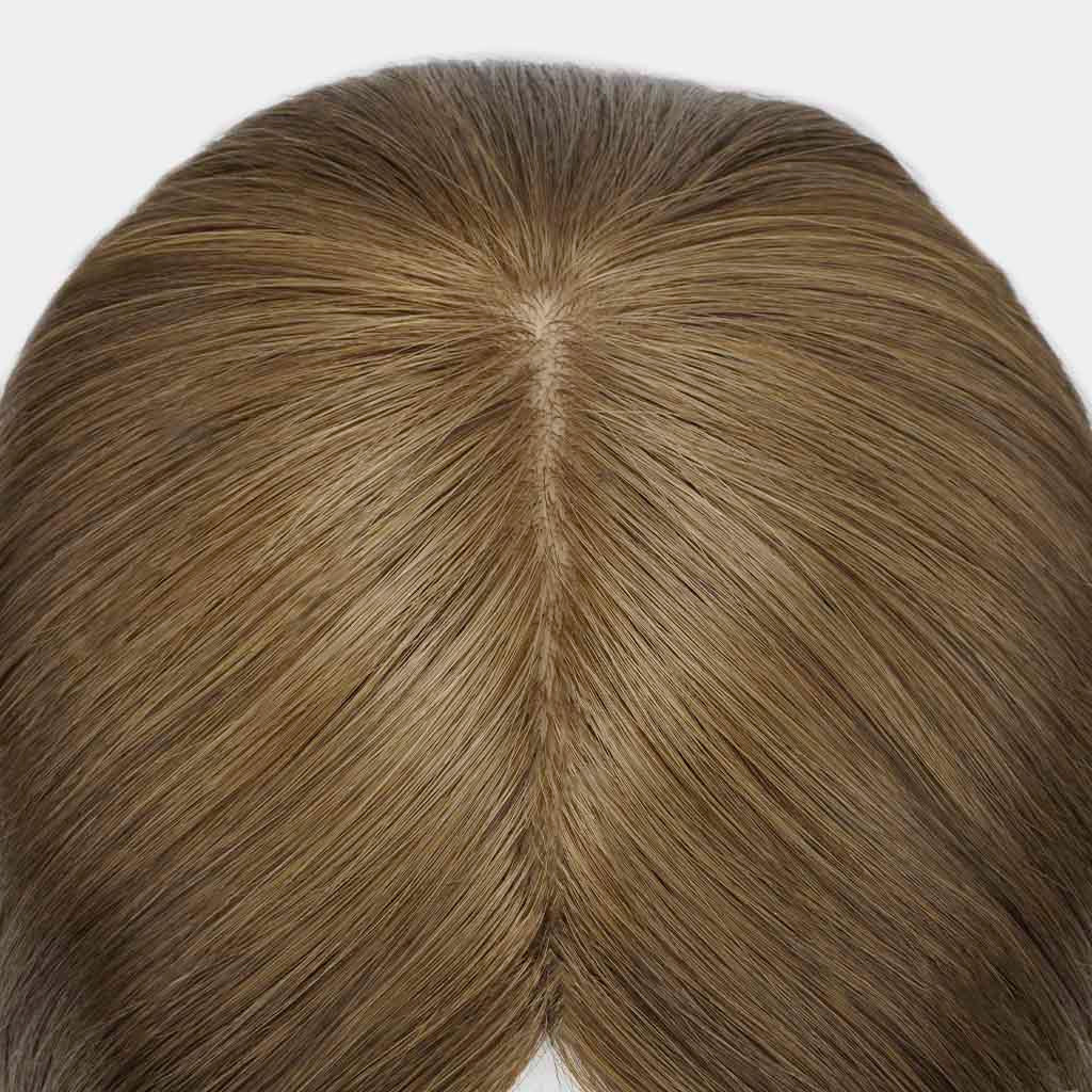 Clip-in Silk Top Human Hair Topper for Women