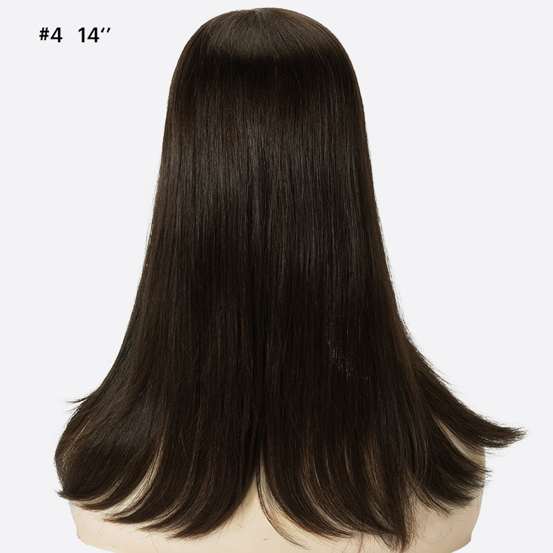 Women Hair Topper Is Fine Mono Hair Topper