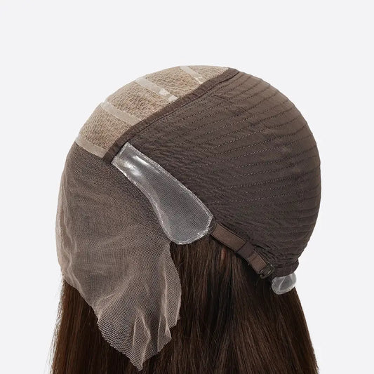 Medical Grade Wig Cap Silk Top Lace Front Wig For Medical Hair Loss