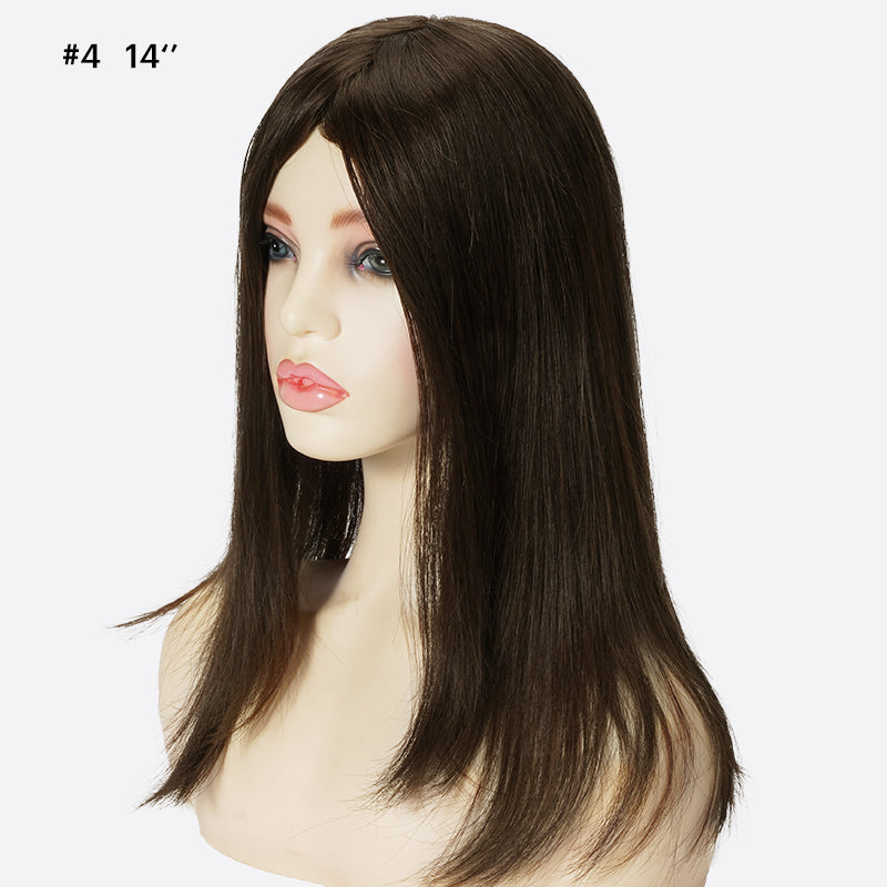 Women Hair Topper Is Fine Mono Hair Topper