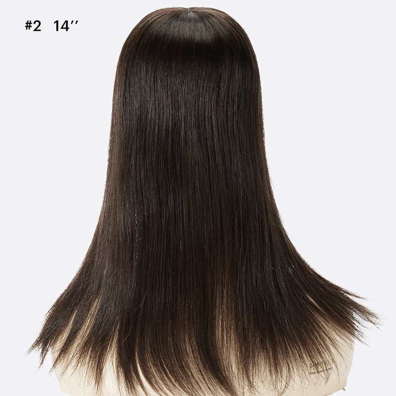 Tora Hair Topper With Virgin Hair Is Silk Top Mono Toppers