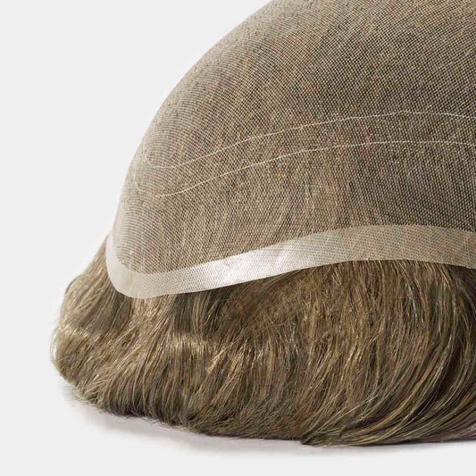 Monofilament Toupee for Men Wholesale 80% Density