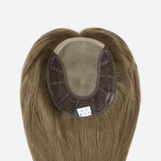 Women Hair Topper Is Fine Mono Hair Topper
