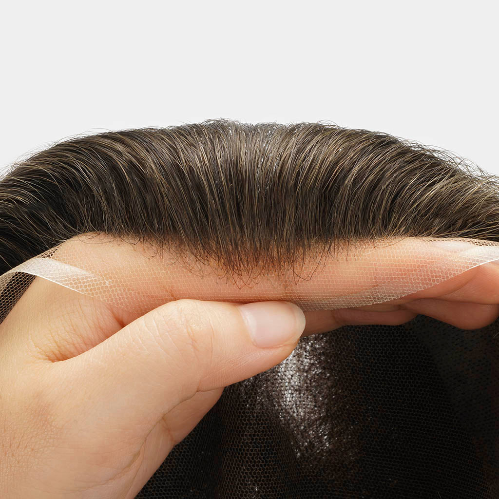 Hollywood Hair Systems for Men with Thin Skin Perimeter and a Realistic Lace Front