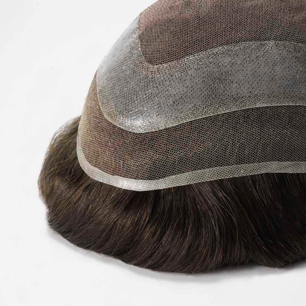 Hollywood Hair Systems for Men with Thin Skin Perimeter and a Realistic Lace Front