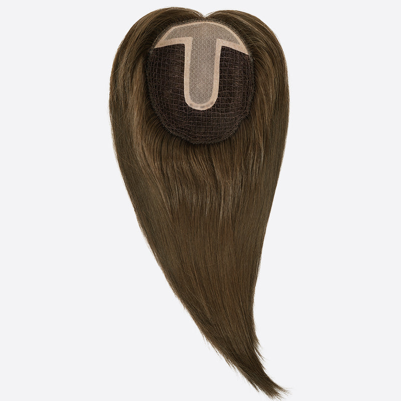 Hair Topper For Women Is Silk Part With Fishnet Topper