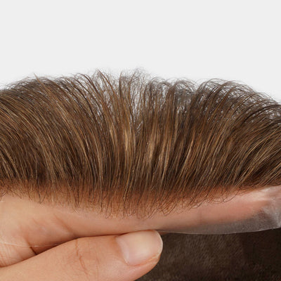 0.03mm Ultra Thin Skin Hair Systems for Men Human Hair Toupee Suppliers