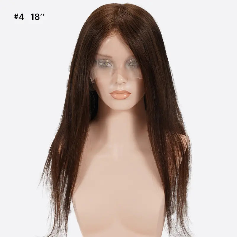 Medical Grade Wig Cap Silk Top Lace Front Wig For Medical Hair Loss