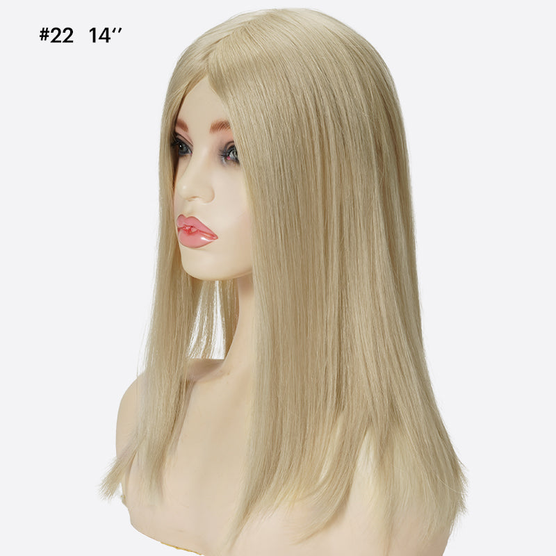 Women Hair Topper Is Fine Mono Hair Topper