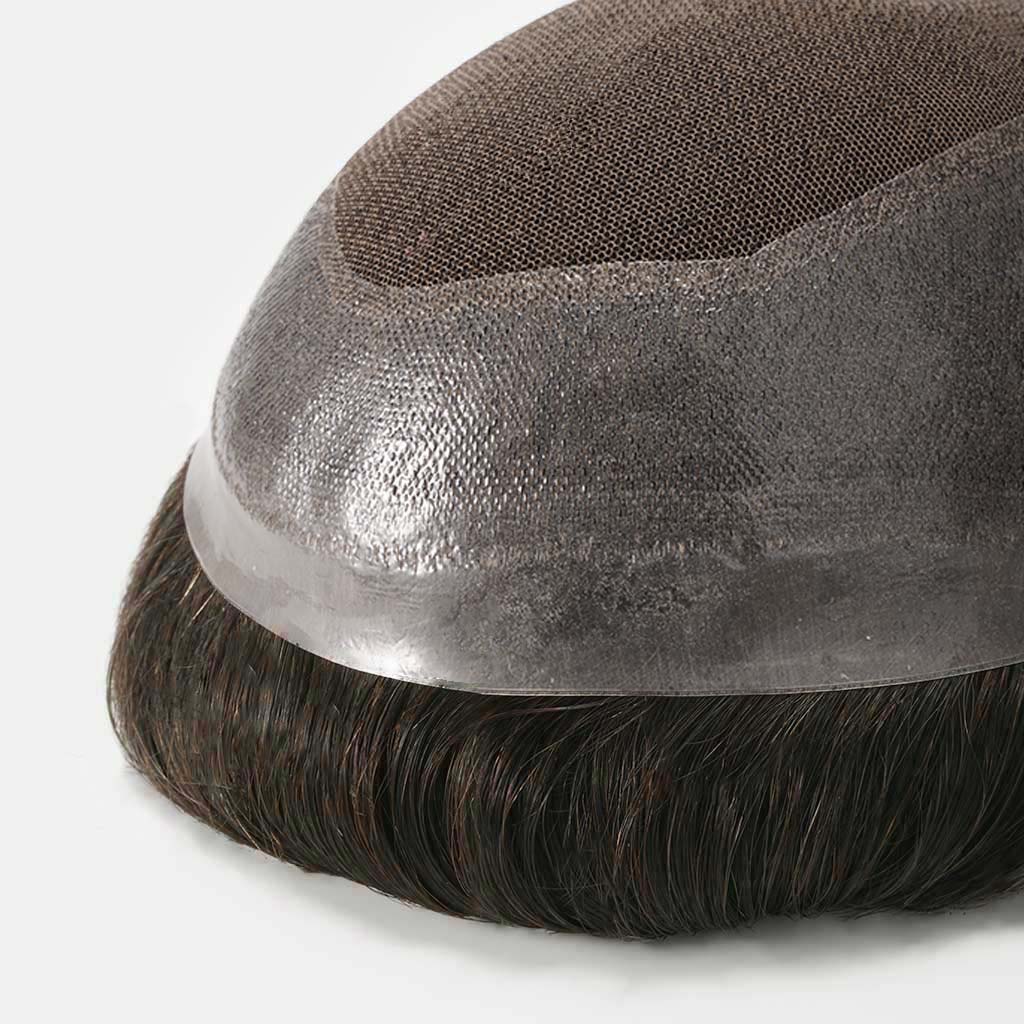 NEW AUSTRALIA French Lace Hair System Toupee With a Wider PU Perimeter