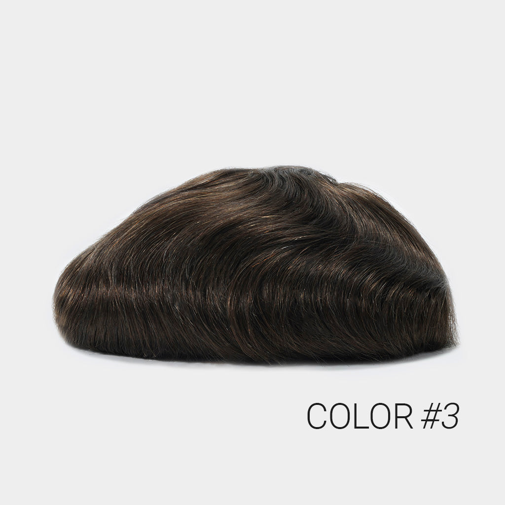 0.06mm Wholesale Thin Skin Hair Systems Men’s Toupee Hair Pieces Supplier