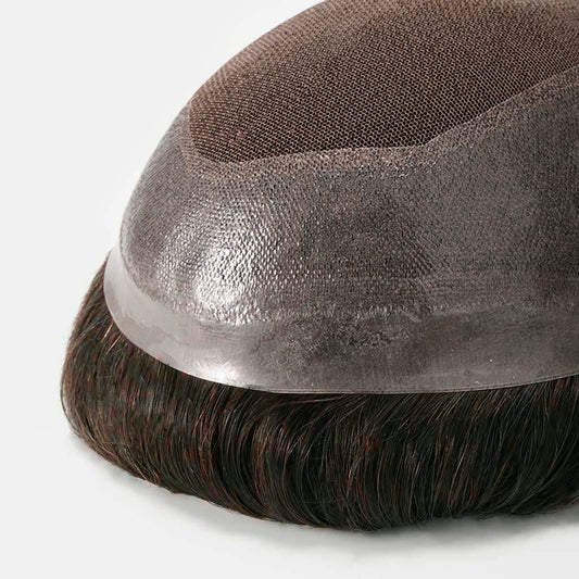 NEW AUSTRALIA Flex Lace Hair System Toupee With a Wider PU Perimeter