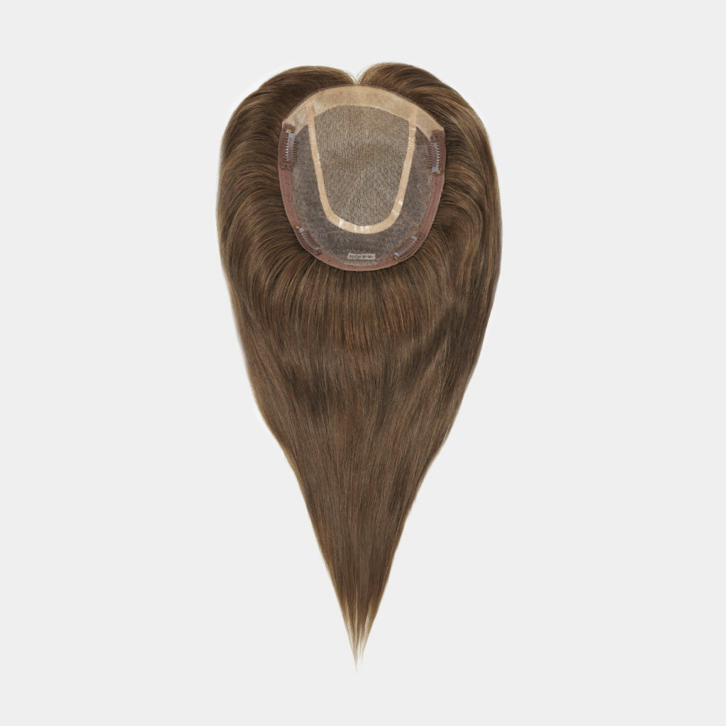 Stock Silk Top Human Hair Topper With Remy Hair