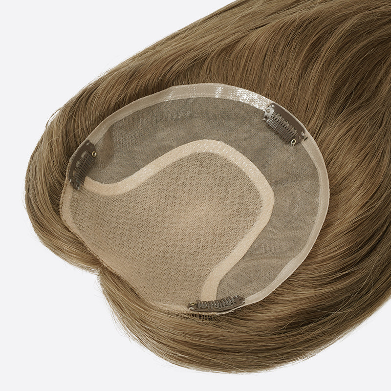Tora Hair Topper With Virgin Hair Is Silk Top Mono Toppers