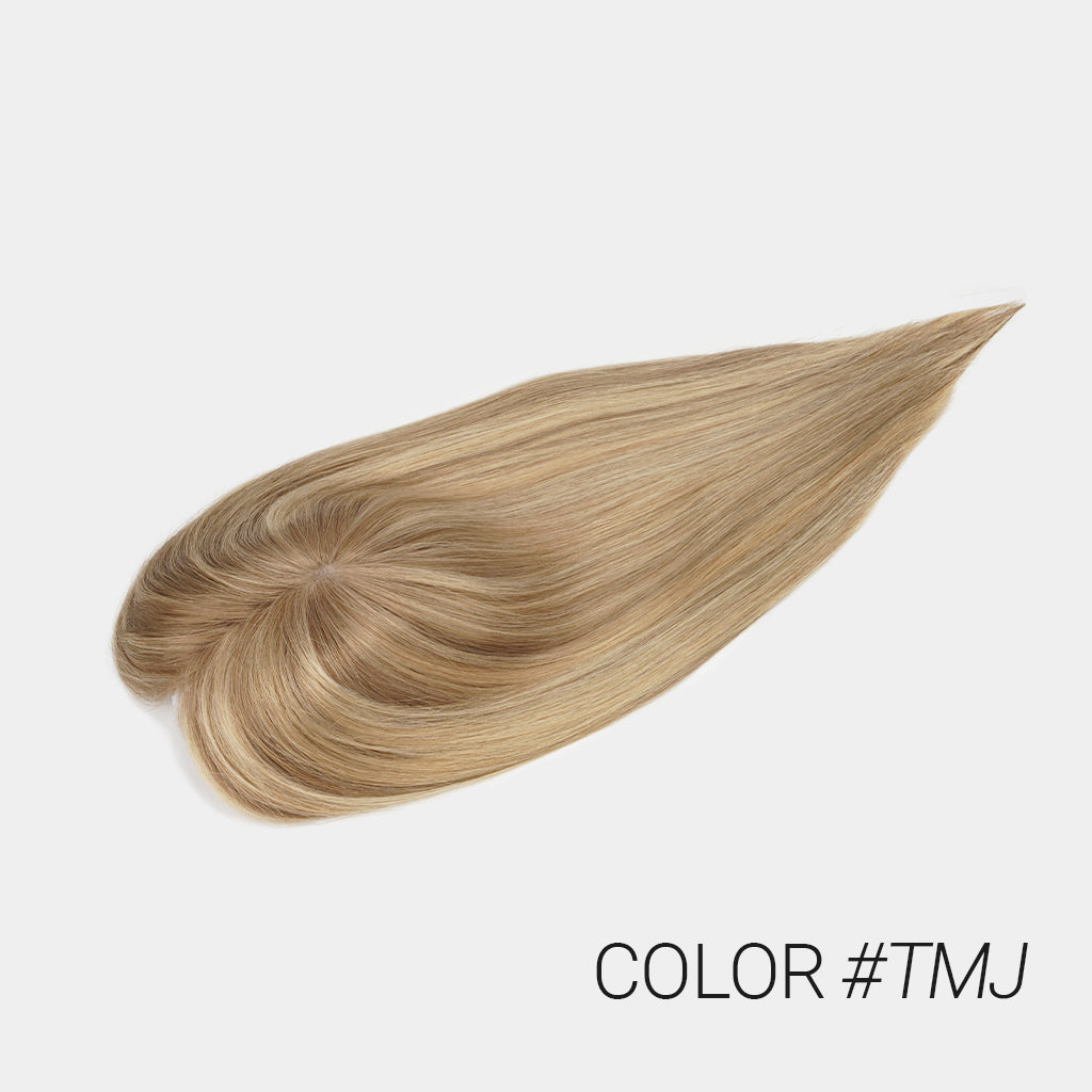 Top-Tier Silk Top Topper With Cuticle-Aligned Mongolian Hair