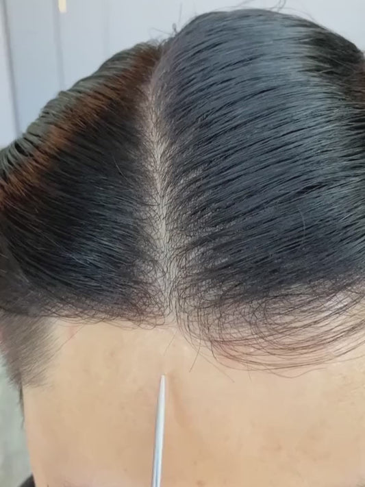 0.03mm Ultra Thin Skin Hair Systems for Men Human Hair Toupee Suppliers