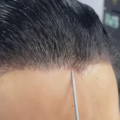 0.03mm Ultra Thin Skin Hair Systems for Men Human Hair Toupee Suppliers